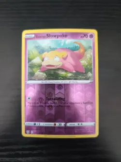 2021 Pokemon Galarian Slowpoke 054/163 Swsh05: Battle Styles Reverse Holo - Image 1