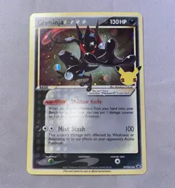 Pokemon TCG: Greninja Gold Star | Celebrations Promo Card | SWSH144 - Image 1