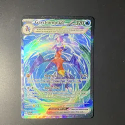 Pokemon Garchomp ex 245/182 Special Illustration Rare Holo SV04 Paradox Rift - Image 1