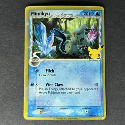 Pokemon Mimikyu (Delta Species) Sword & Shield Promo #SWSH136 - Image 1