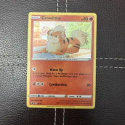 Pokemon TCG - Growlithe - 4/15 - McDonald's Promos 2022 - LP Holo Rare - Image 1