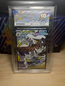 Mega Froslass EX 265/217 ACE 10 Ascended Heros Mega Attack Rare Pokemon TCG - Image 1