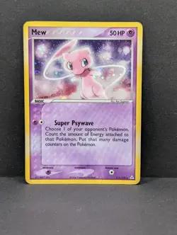 Mew 111/110 Holon Phantoms Holo Ultra Rare Pokemon TCG Nintendo HP - Image 1