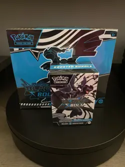 💥 Pokemon Scarlet & Violet Black Bolt ETB AND Booster Bundle LOT 💥 - Image 1