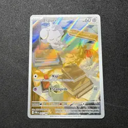 Espurr 095/088 Me03: Perfect Order Holo Illustration Rare Pokemon TCG - Image 1