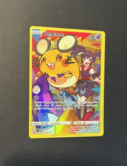 Pokemon Dedenne TG07/TG30 Brilliant Stars Trainer Gallery NM - Image 3