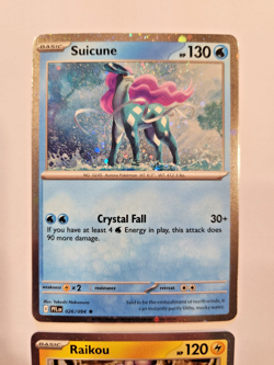 Suicune & Raikou Cosmos Holo Promo Pokemon TCG - Image 2