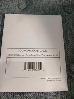 Gundam Trading Card Game - Store Tournament Kit KIT-01 Brand New Sealed - Image 2