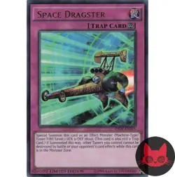 Yugioh Space Dragster INOV-ENSP1 Ultra Rare Limited Edition NM - Image 1