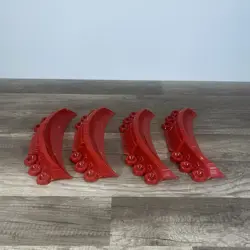 Bakugan Battle Brawlers Arena 34” Pop Out Mat 4 Red Ramps/Edges And Carrying Bag - Image 5