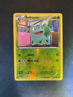 2012 Bulbasaur Reverse Holo Dark Explorers 1/ 108 Pokemon card - Image 1