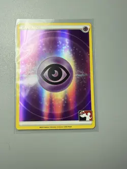 Psychic Energy Holo Pokemon Play! Prize Pack Series 2 Sweet Card! - Image 1
