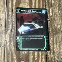 Star Wars Trading Card Game SoruSuub V-35 Courier 155/180 - Image 1