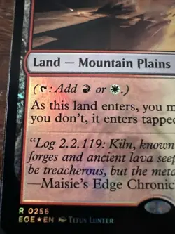Magic the Gathering Sacred Foundry Edge of Eternities Foil Card #256 - Image 2