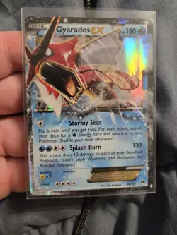 Pokemon TCG XY Breakpoint Gyarados EX Ultra Rare Holo Card 26/122 - Image 1