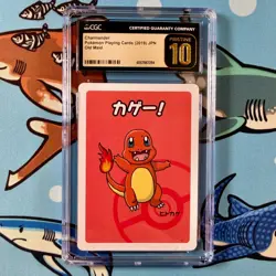 Charmander CGC 10 PRISTINE - Pokemon Old Maid Playing Cards 2019 Japanese - Image 1