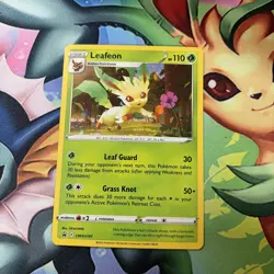 Pokemon Leafeon Promo SWSH: Sword & Shield Promo Cards SWSH191 NM - Image 1