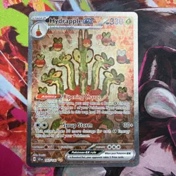 Pokemon Hydrapple EX TCG 156/142 Stellar Crown SIR NM Card - Image 2