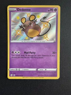 Dedenne SV051/SV122 Shining Fates: Shiny Vault - Pokemon Card - NM - Image 1
