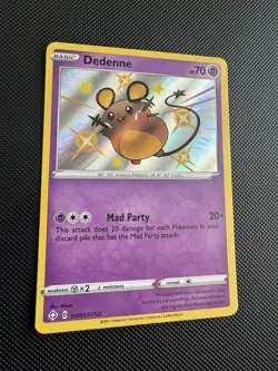 Dedenne SV051/SV122 Shining Fates: Shiny Vault - Pokemon Card - NM - Image 2