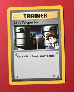 Neo Genesis Cards Lot - Pokemon Cards -trainers x6 LP - Image 2