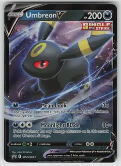 Umbreon V - Promo SWSH: Sword & Shield Promo Cards SWSH203 NM - Image 1