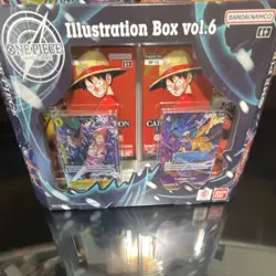 Bandai Namco One Piece Card Game Illustration Box vol.6 English Booster Trafalg… - Image 1