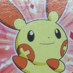 Plusle Pokemon Kids Card Advanced generation 301 Bandai 2005 Japan Nintendo Rare - Image 2