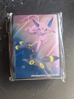 Umbreon Espeon Card Sleeves From Prismatic Evolutions Figure Collection - Image 1
