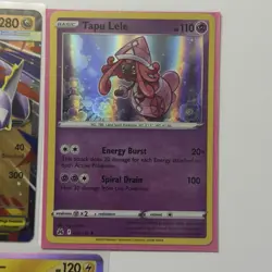 Pokemon Card Lot (5 Cards) - Vintage Modern Hyper Ultra IR SIR Reverse Holo Rare - Image 4