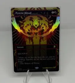WotC Secrets of Strixhaven: Mystical Archive Pyretic Ritual (R) (Foil) NM - Image 1