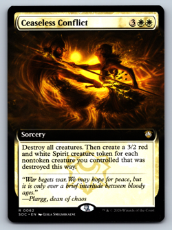 Ceaseless Conflict Extended Art Commander - MTG Secrets of Strixhaven - Image 1