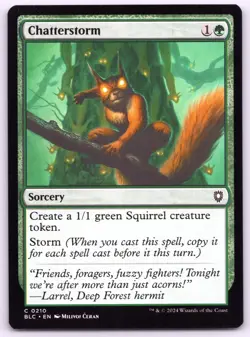 Chatterstorm - Commander: Bloomburrow - MTG - Near Mint - Image 1