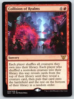 Collision of Realms - Commander: Kamigawa: Neon Dynasty - MTG - Near Mint - Image 1