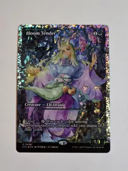 MTG Lorwyn Eclipsed Bloom Tender (0400) (Fracture Foil) (Showcase) (NM) - Image 3