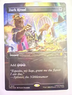 Wizards Dark Ritual Borderless Promo 0131 2026 NM TMNT Foil - Image 1