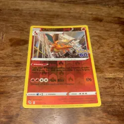 Charizard 010/078 Pokemon GO Holo Rare Reverse Holo NM - Image 1