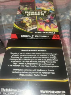 Pokemon TCG: Perfect Order Booster Bundle (LOT OF 4) Sealed IN HAND Fast Ship ✅ - Image 3