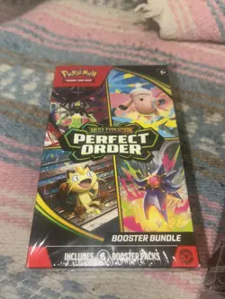 Pokemon TCG: Perfect Order Booster Bundle (LOT OF 4) Sealed IN HAND Fast Ship ✅ - Image 4