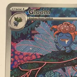 Gloom 198/197 Obsidian Flames Pokemon Illustration Rare Near Mint - Image 2