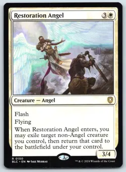 Restoration Angel - Commander: Bloomburrow - MTG - Near Mint - Image 1