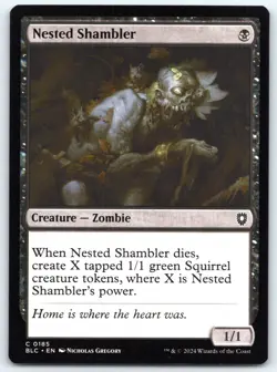 Nested Shambler - Commander: Bloomburrow - MTG - Near Mint - Image 1