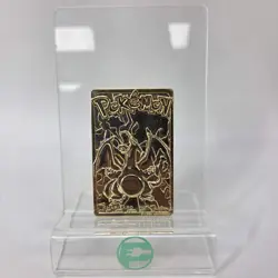 Pokemon TCG 1999 Burger King Promotional Set Charizard 23K Gold-Plated English - Image 1