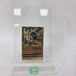 Pokemon TCG 1999 Burger King Promotional Set Charizard 23K Gold-Plated English - Image 2