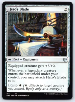Hero's Blade - Commander: Dominaria United - MTG - Near Mint - Image 1