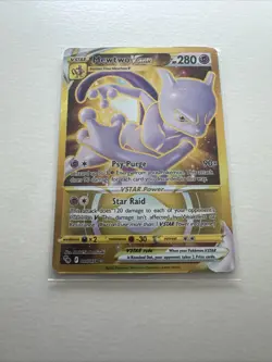 Pokemon Vstar (Secret) Mewtwo gold foil 🔥Rare 🔥 ssp - Image 1