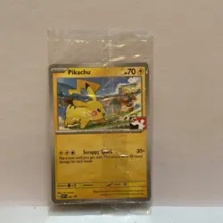 Pikachu SVP 101 Black Star Promos SVP101 Pokemon Promo Play Stamped SEALED - Image 1