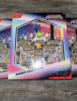 Pokemon TCG: Scarlet & Violet Prismatic Evolutions Binder Collection New Sealed - Image 2