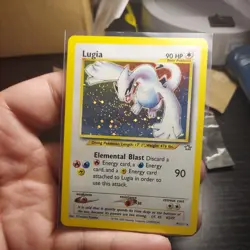 Pokemon TCG Lugia 9/111 Neo Genesis Holo MP - Image 1