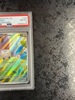2025 POKEMON PFL EN TOGEDEMARU ILLUSTRATION RARE #104 NM-MT PSA 8 - Image 2